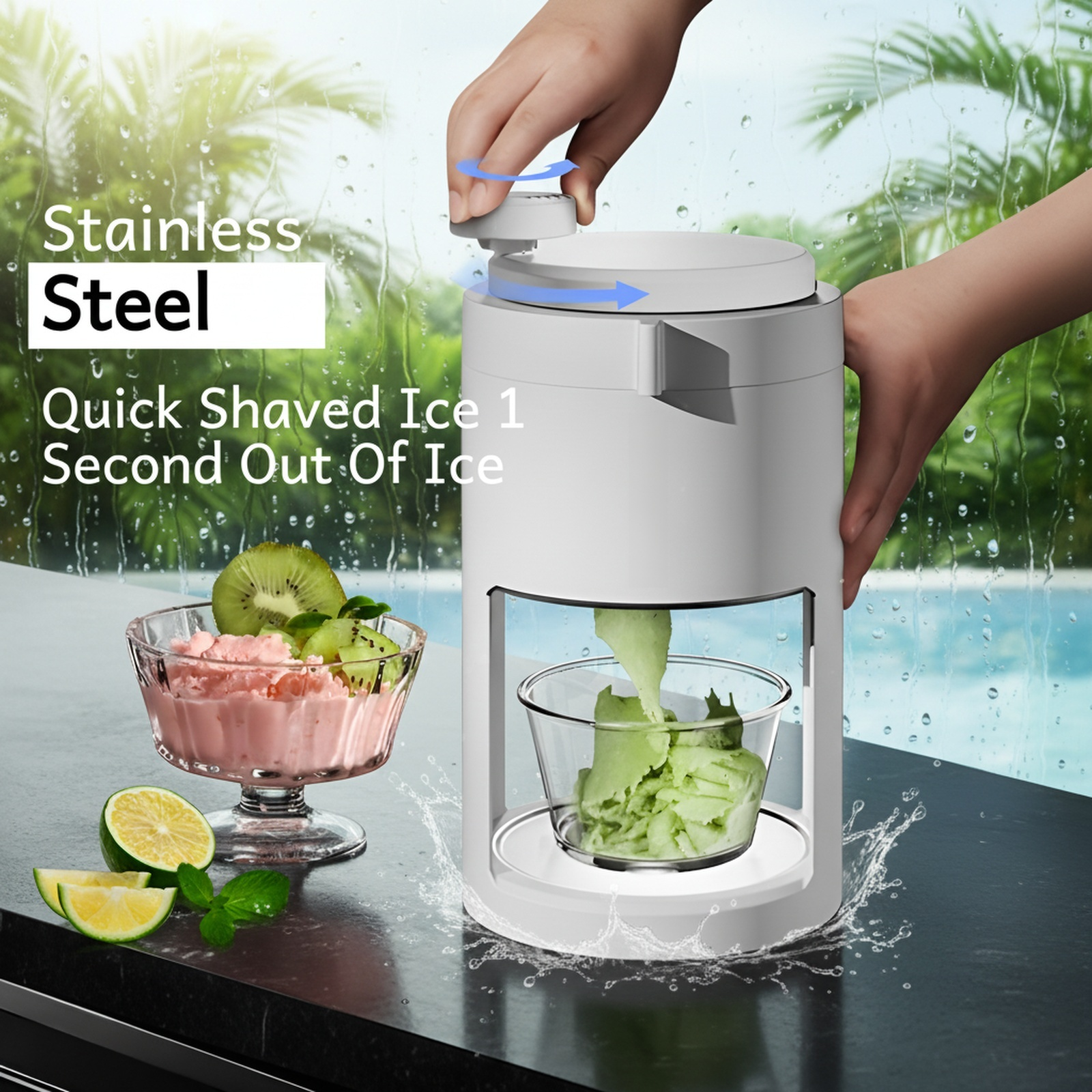 Multi-functional Manual Ice Maker for Cold Drinks
