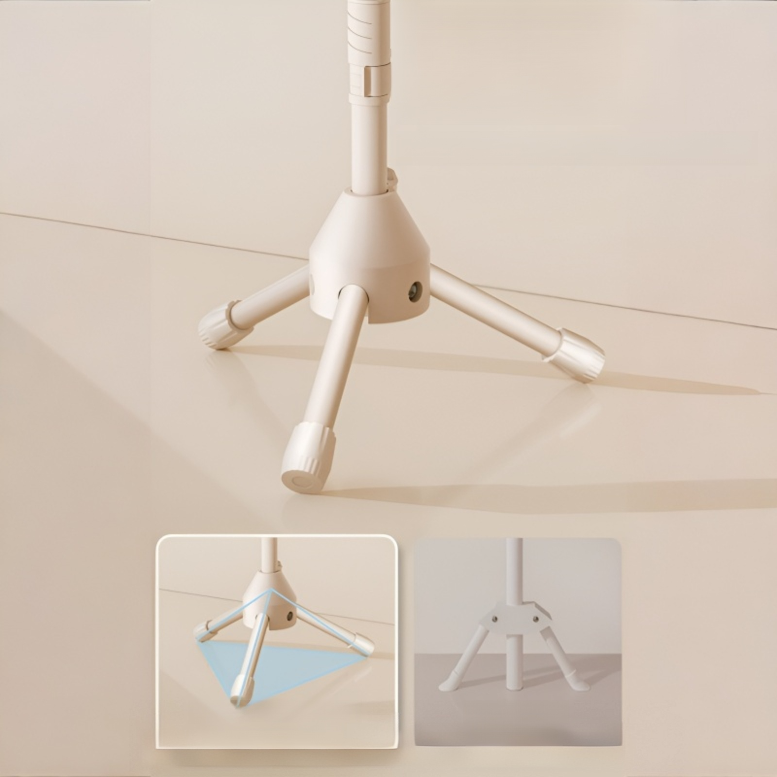 No-Drill Wall Mounted Folding Clothes Rack for Rental Apartments