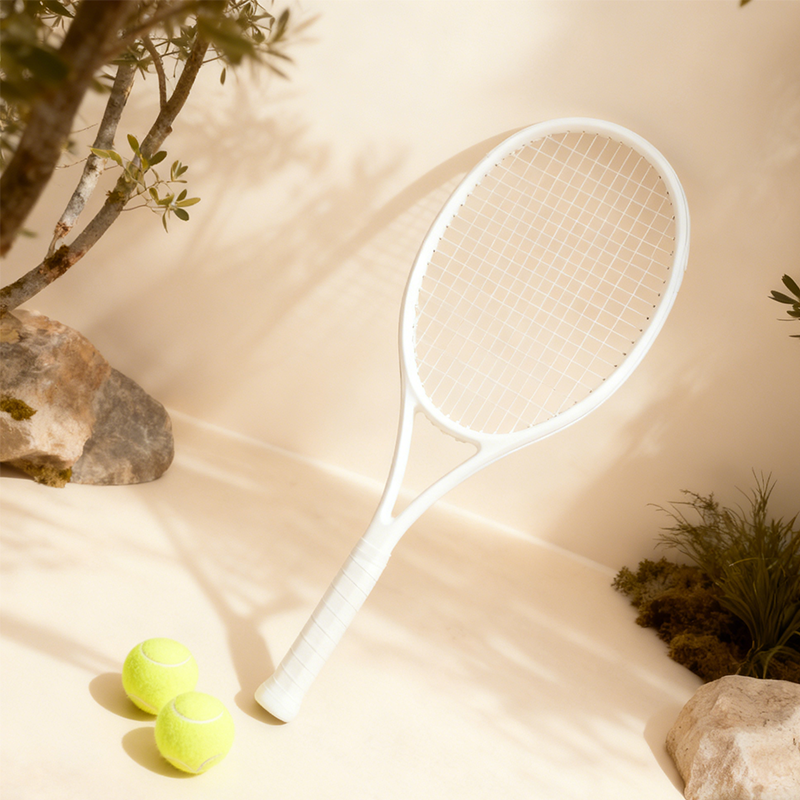 테니스 연습 세트 (라켓 1개, 공 2개 포함)