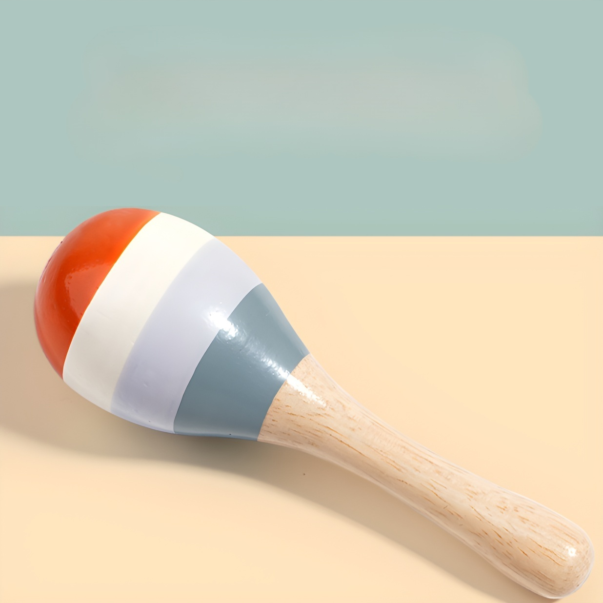 Kinderkäfigglocke Baby Handglocke Rassel Musikinstrument Säuglingsfrühbildung Beruhigende Bettglocke