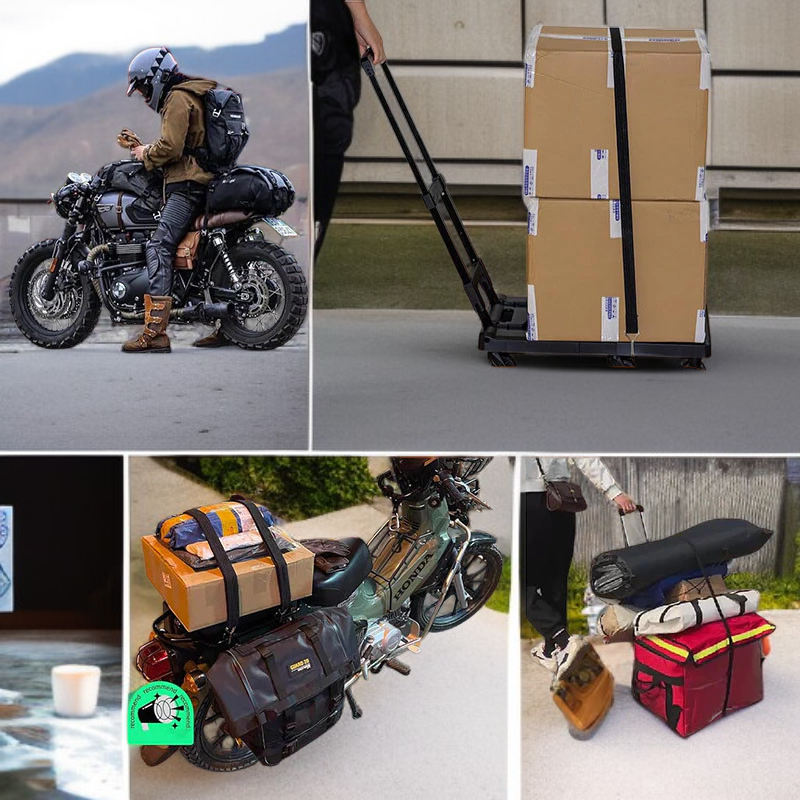 오토바이용 고탄성 조절식 힘줄 고정 벨트