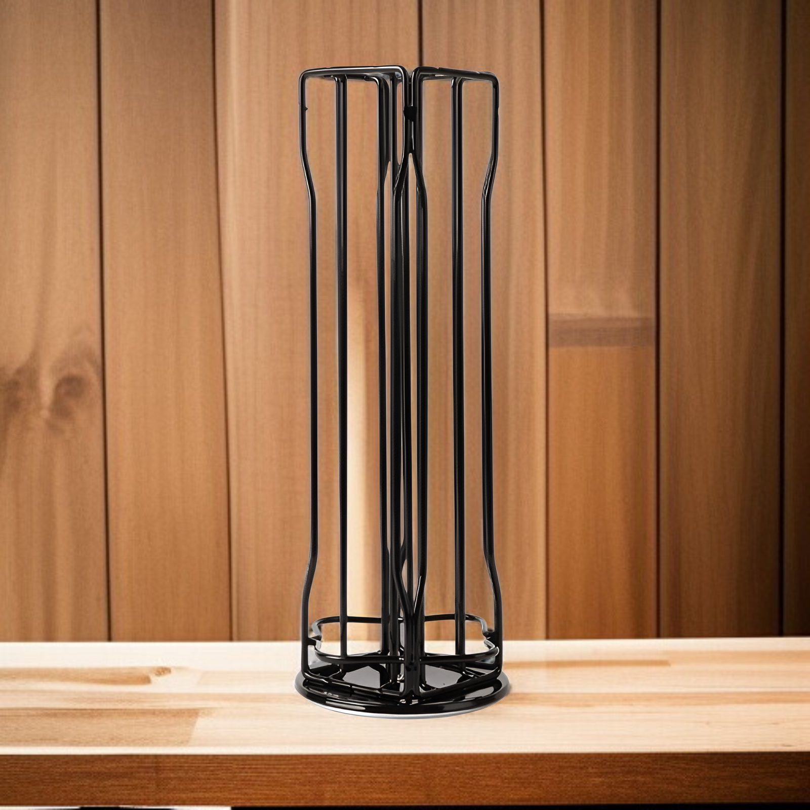 철예 회전 가능한 커피 캡슐 수납대