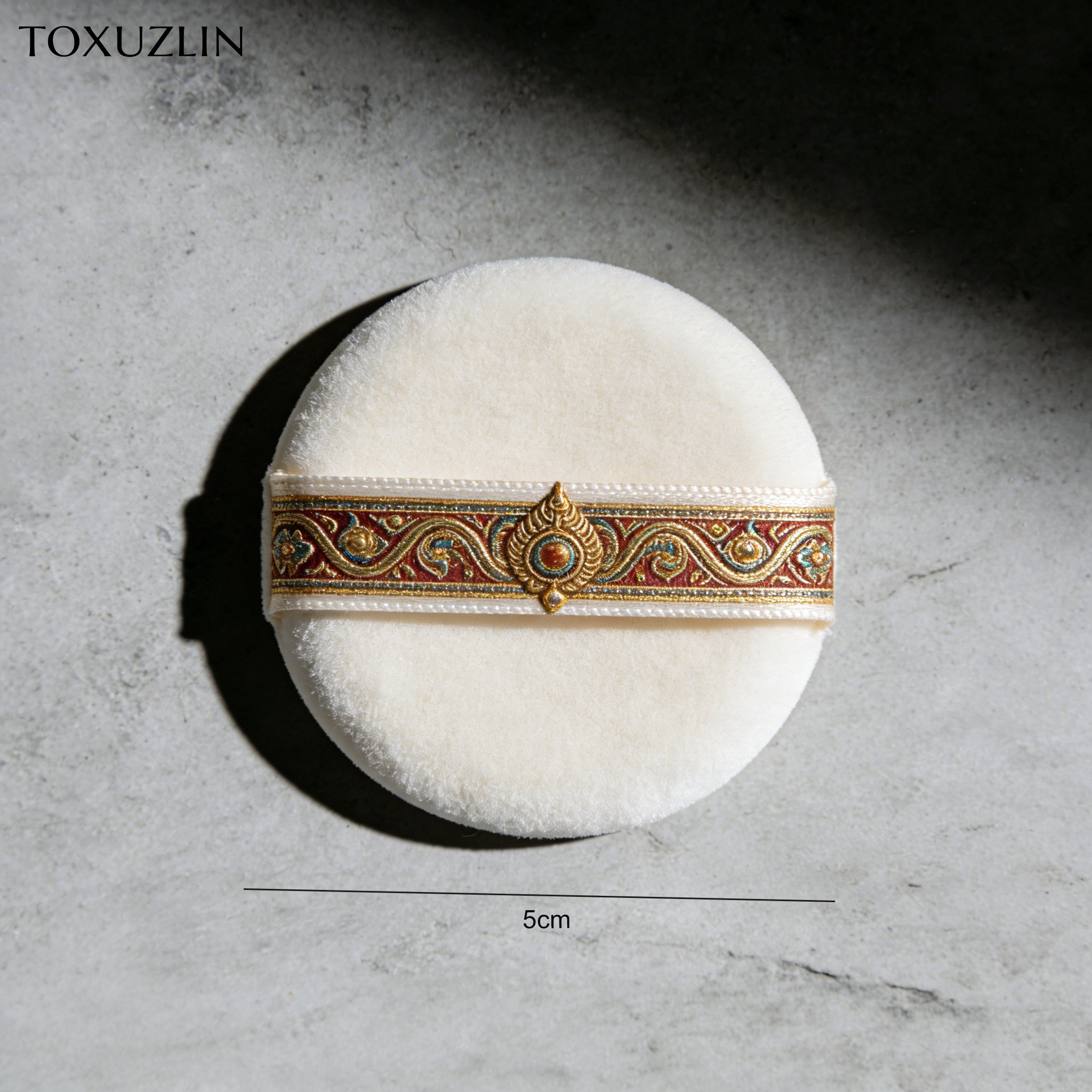 เซ็ตพัฟแป้งฝุ่นเนื้อนุ่มสำหรับผิวหน้า