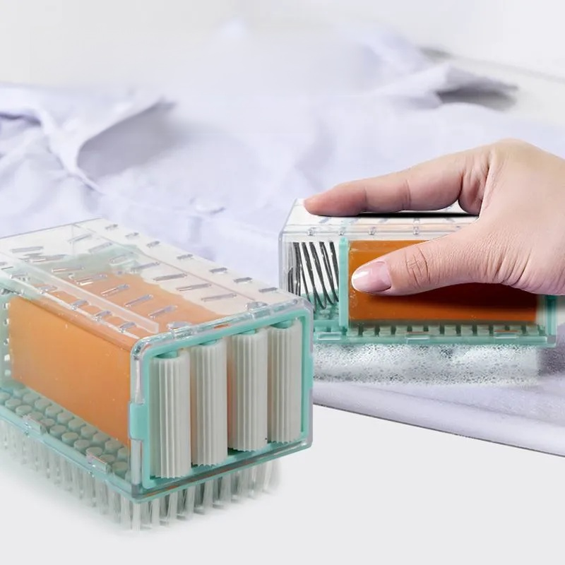 多機能泡石鹸ボックスブラシ