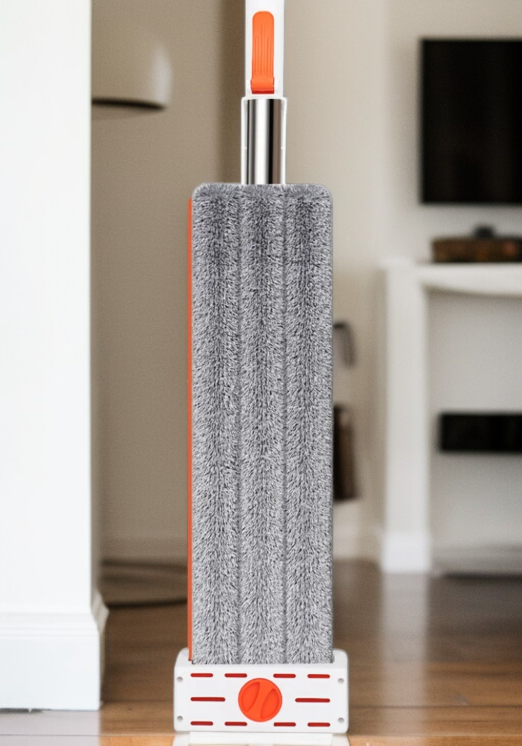 省力化を実現するスプレー式レベリングモップ