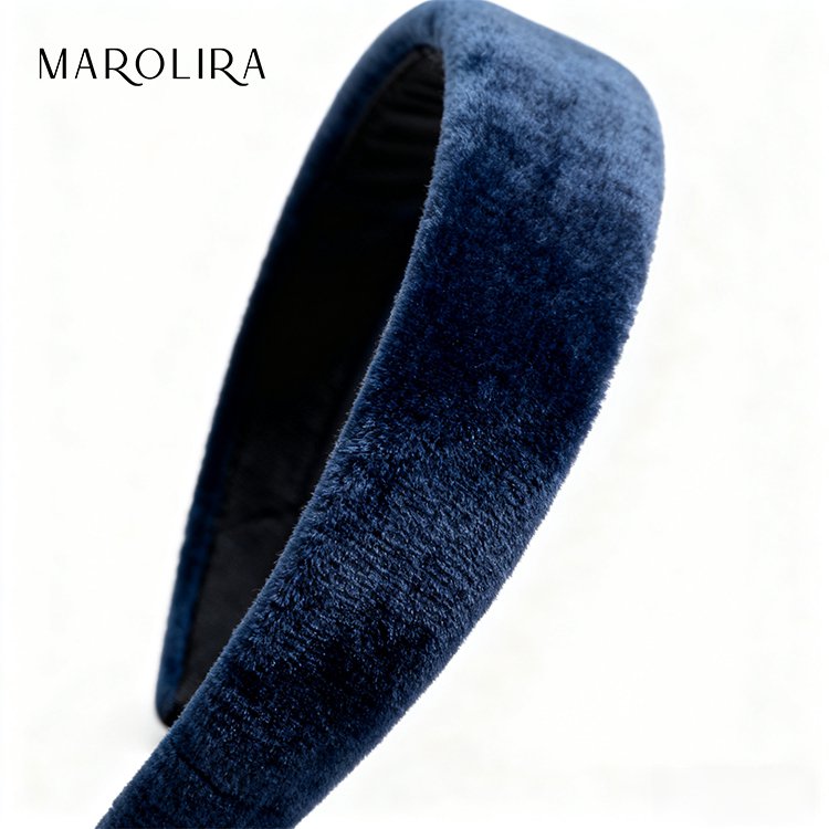 Jednoduchá čelenka v jednobarevném stylu (3 kusy)