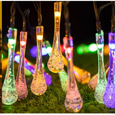 Luz solar de burbujas resistente al agua