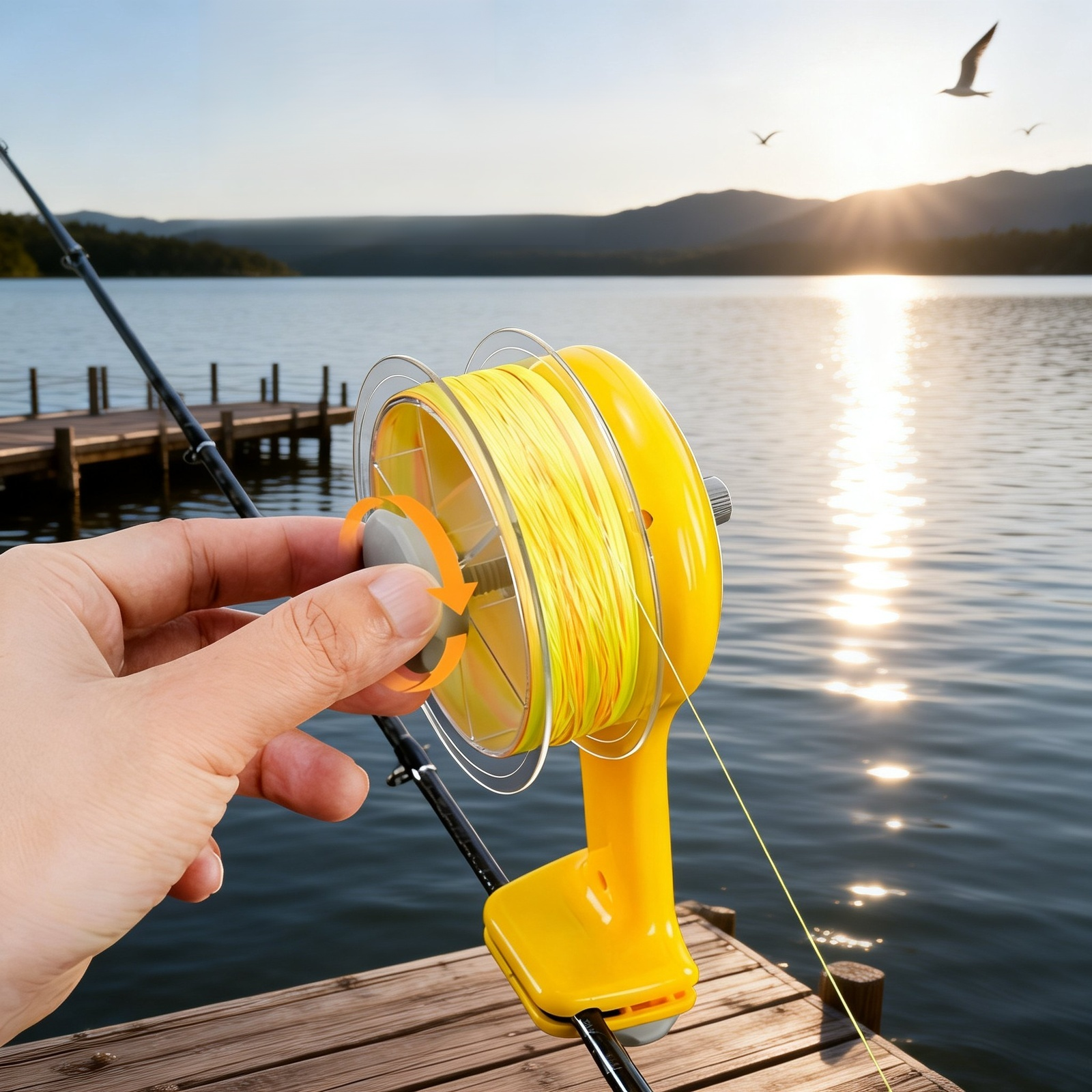 เครื่องมือจัดการสายเบ็ดตกปลาสะดวก