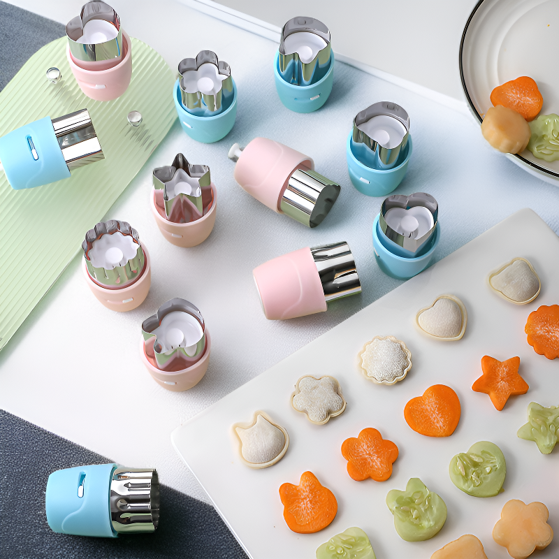 多機能ステンレス製ワンタンプレスカッター