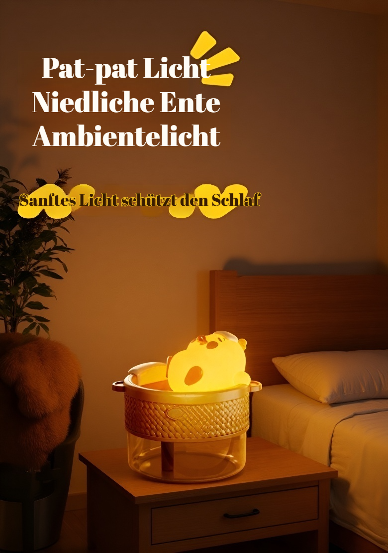 Kompakter Dampfente Luftbefeuchter für Zuhause