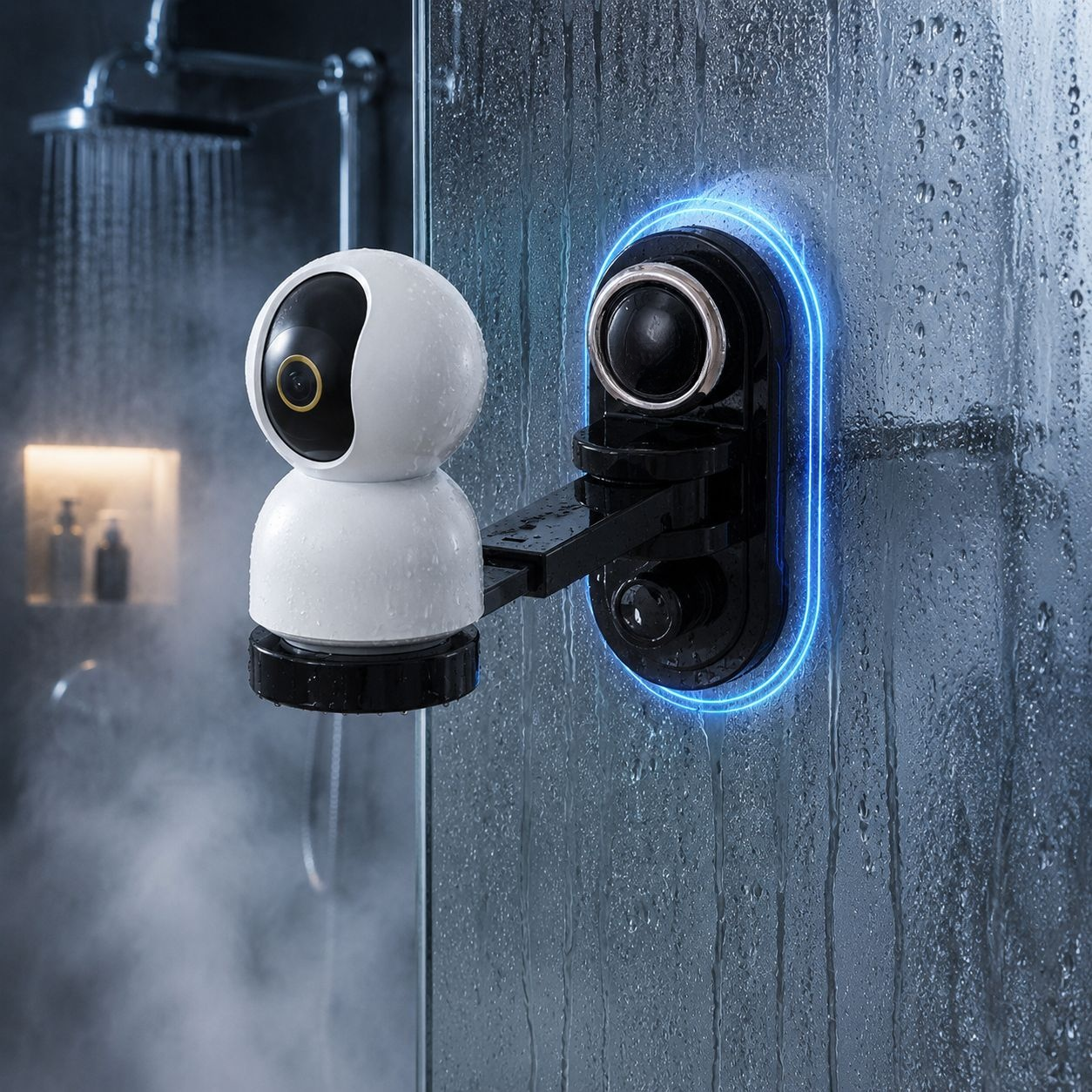 Sturdy indoor camera bracket for ceiling or wall