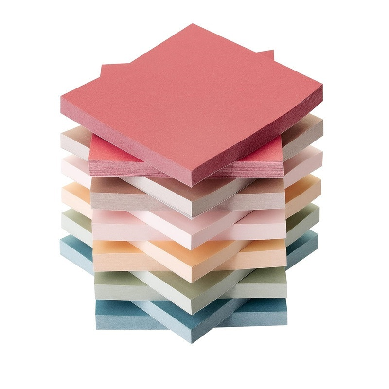 Solid Color Vintage Style Sticky Notes