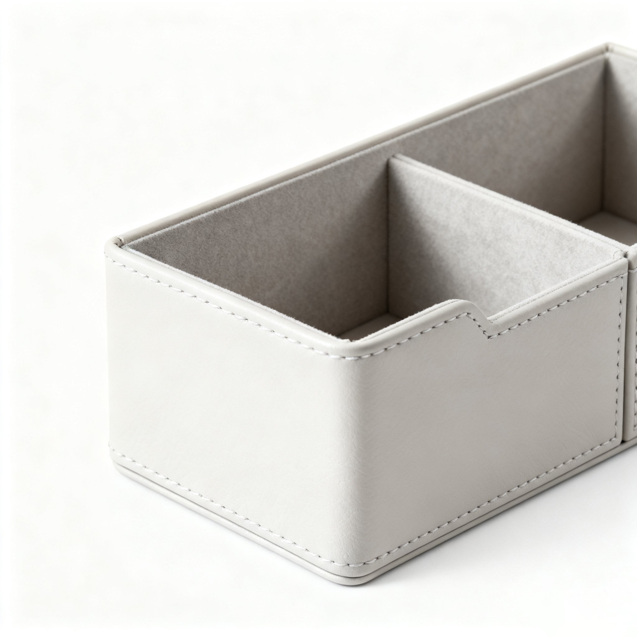 กล่องจัดระเบียบในรถยนต์ หนังดีไซน์โปร่งวางในรถ