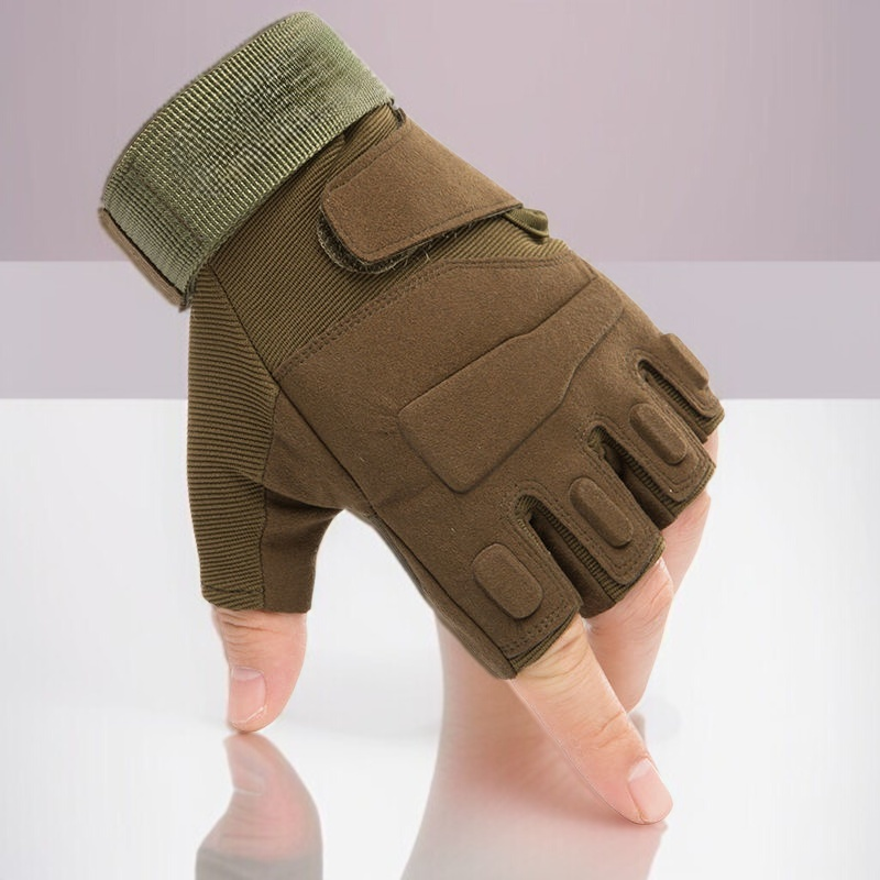 Unisex sports half finger gloves