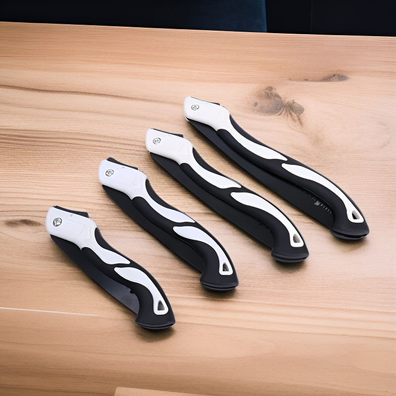 Klappbare Gartensäge für den Außenbereich mit gummiertem Griff, scharfe Klappsäge