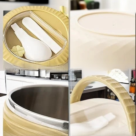  وعاء حفظ الحرارة للمكتب مع غطاء مقاوم للحرارة