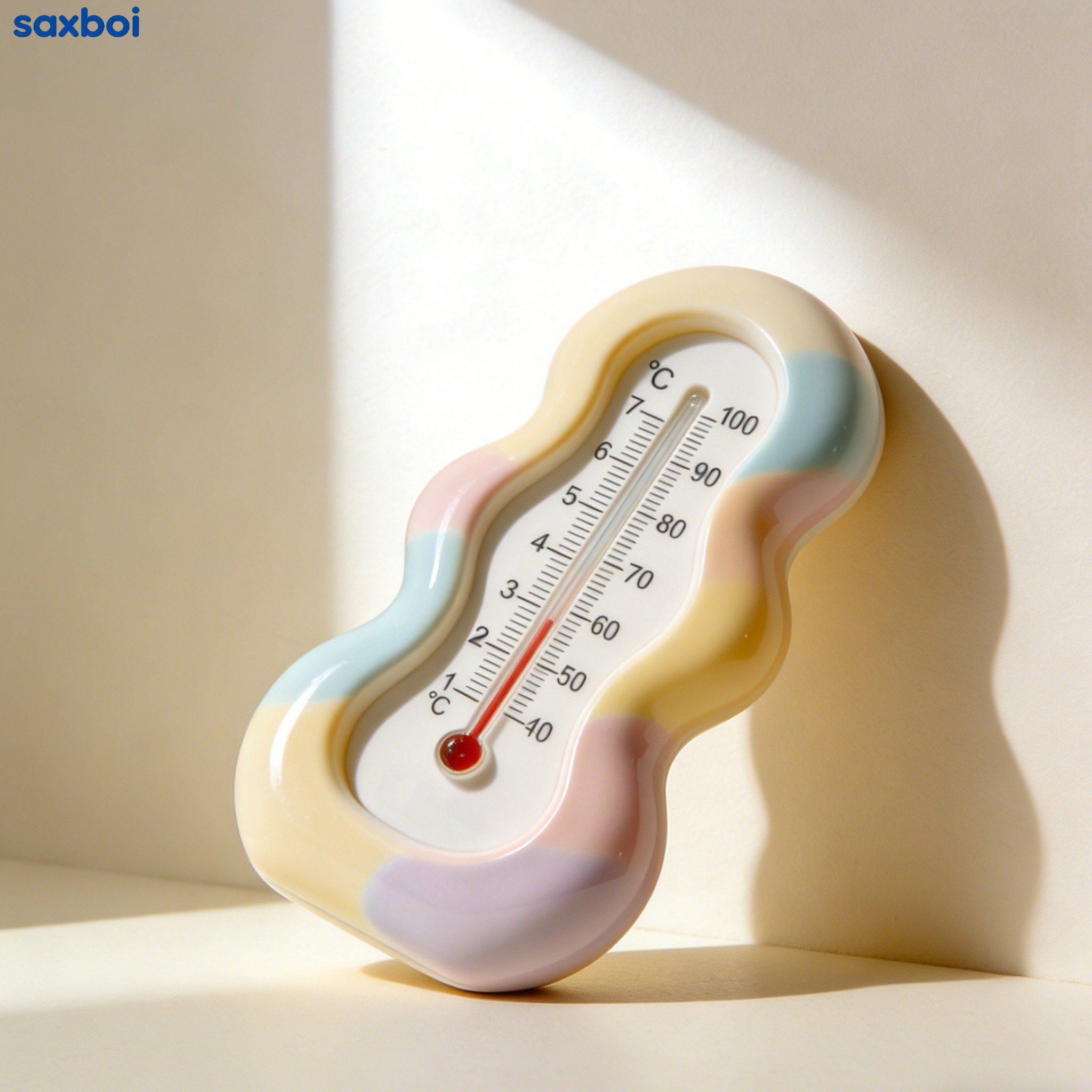 カラーブロック温度計