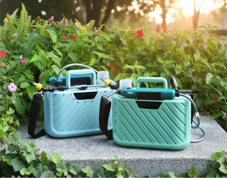 Rechargeable garden sprayer for home use