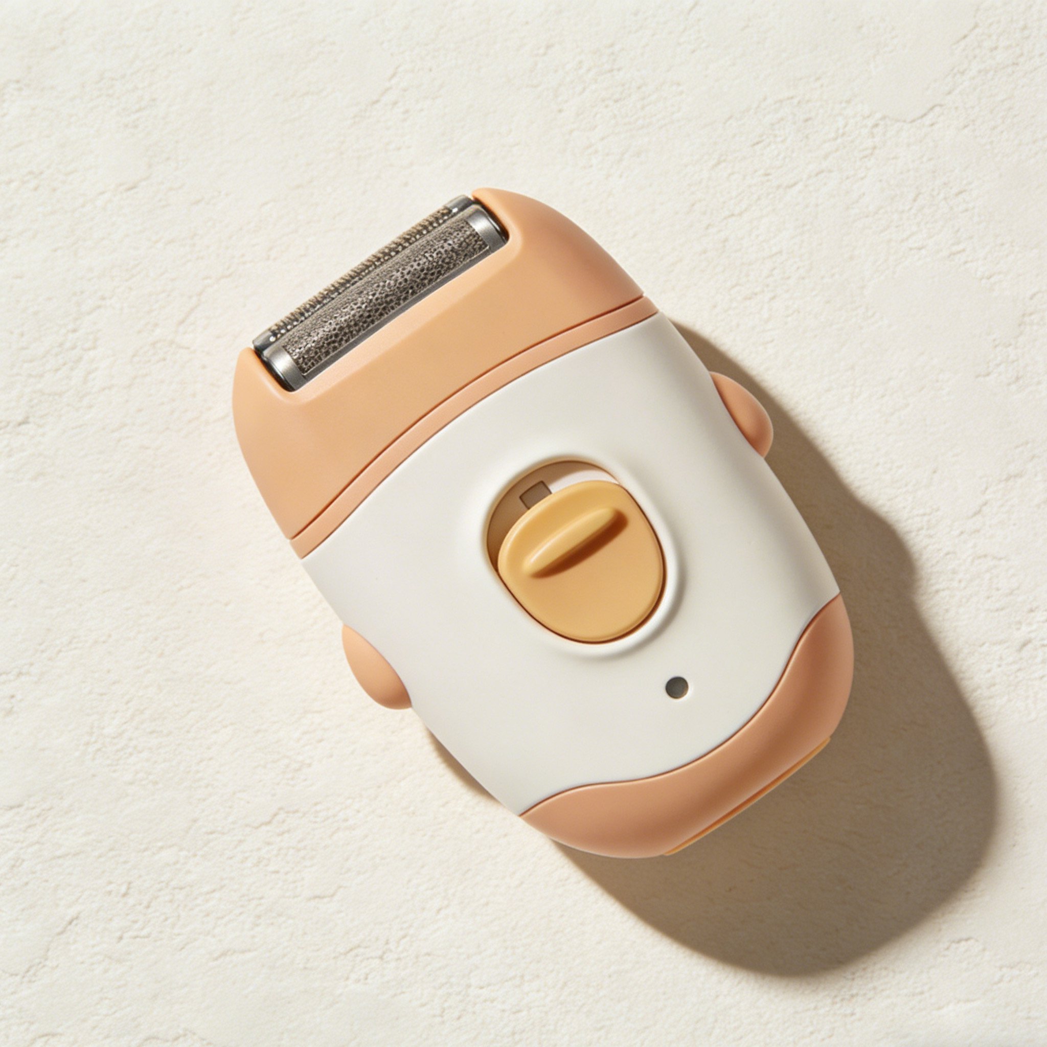 コンパクトサイズの電動シェーバー手持ちイメージ