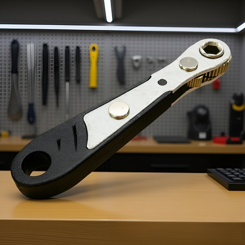 ミニサイズ1/4ラチェットレンチドライバーツールセット（ラチェットハンドル1本付き）