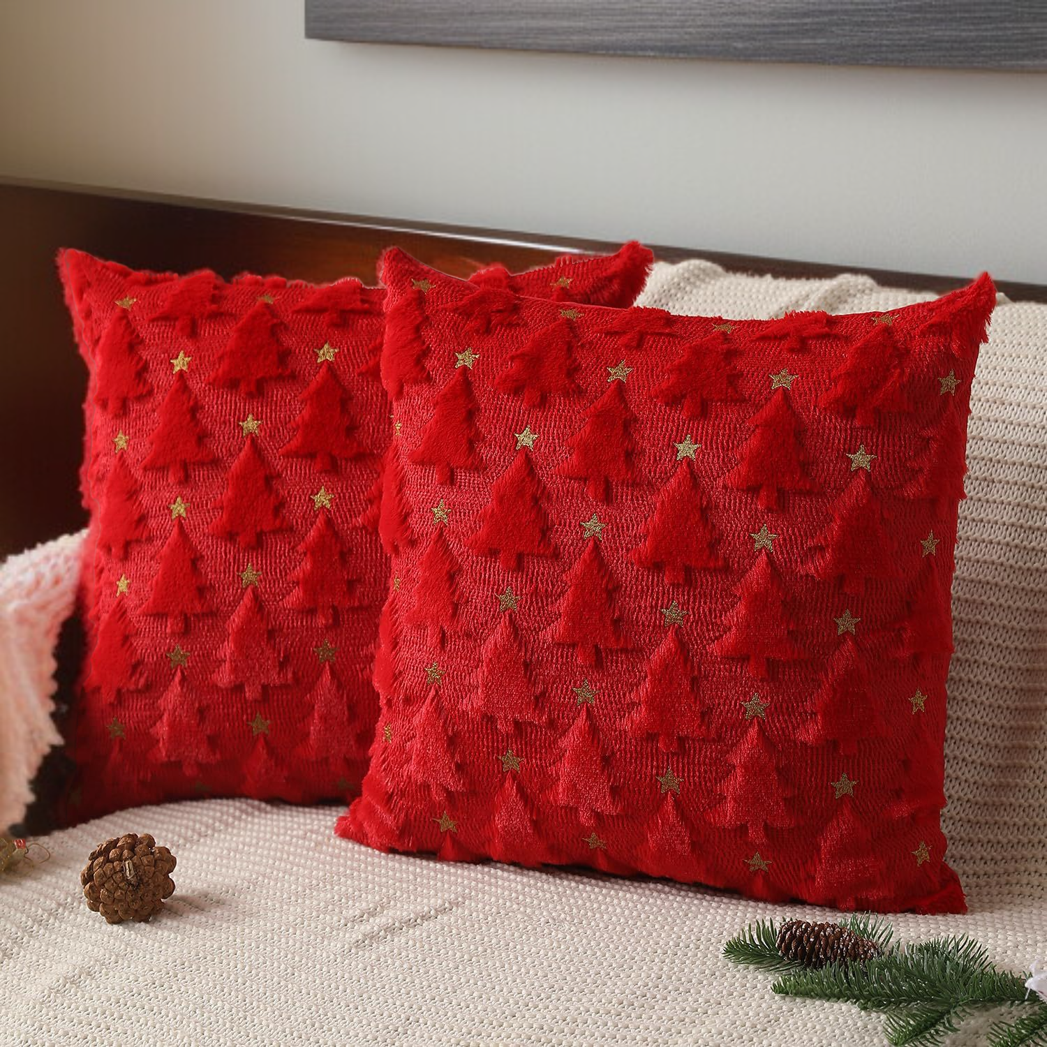 홈데코 추천 크리스마스 베개 커버