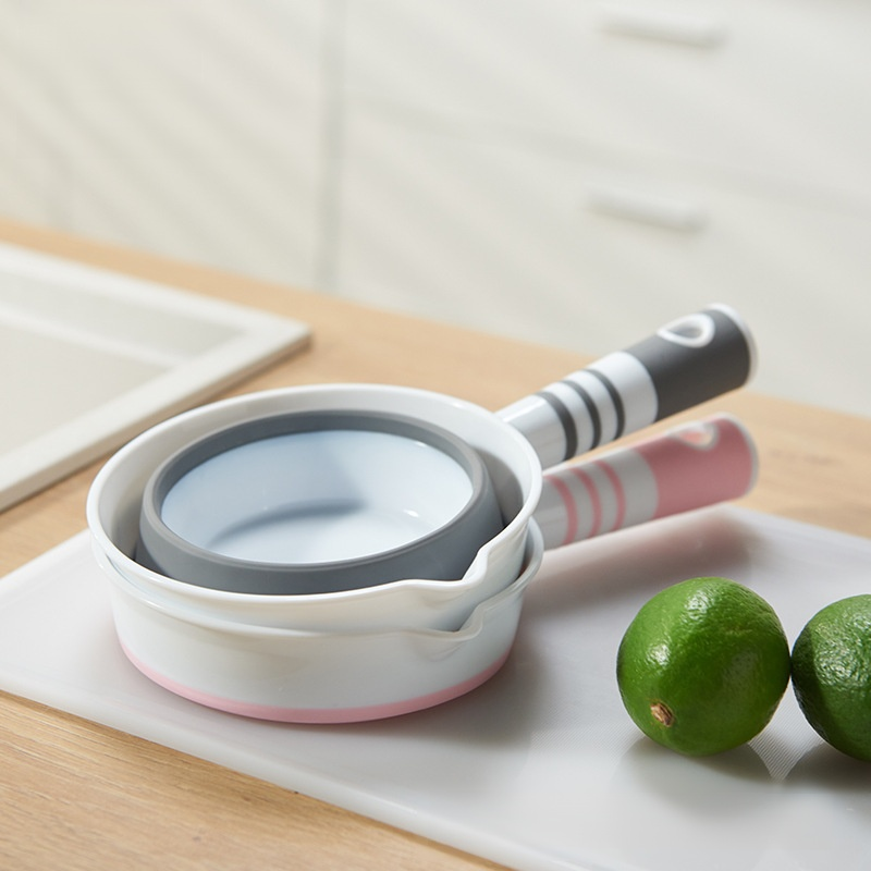 Cucharón de silicona multifuncional plegable y colgable