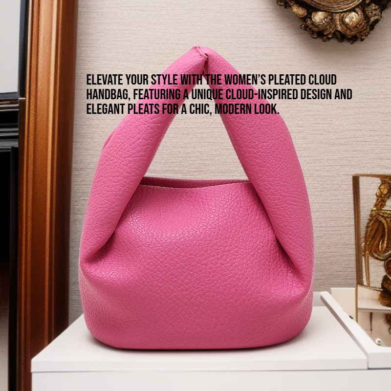 Women's Pleated Cloud Handbag