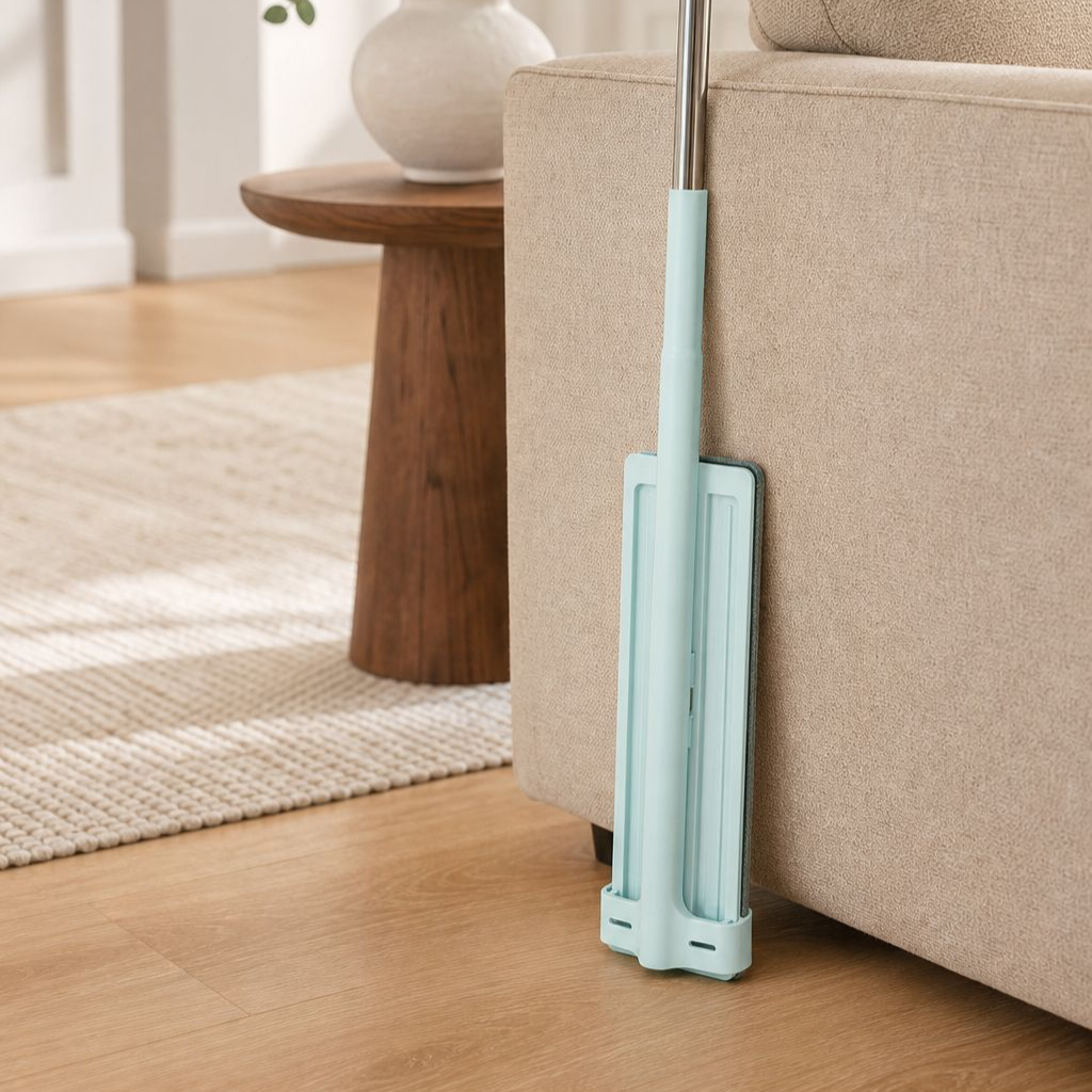 Wooden Floor Mop Strong And Durable Microfiber Material
