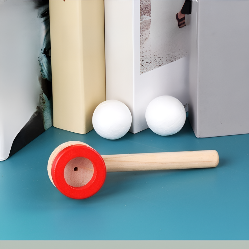 ของเล่นลูกบอลลอยได้สำหรับฝึกการเป่าลมทางปาก