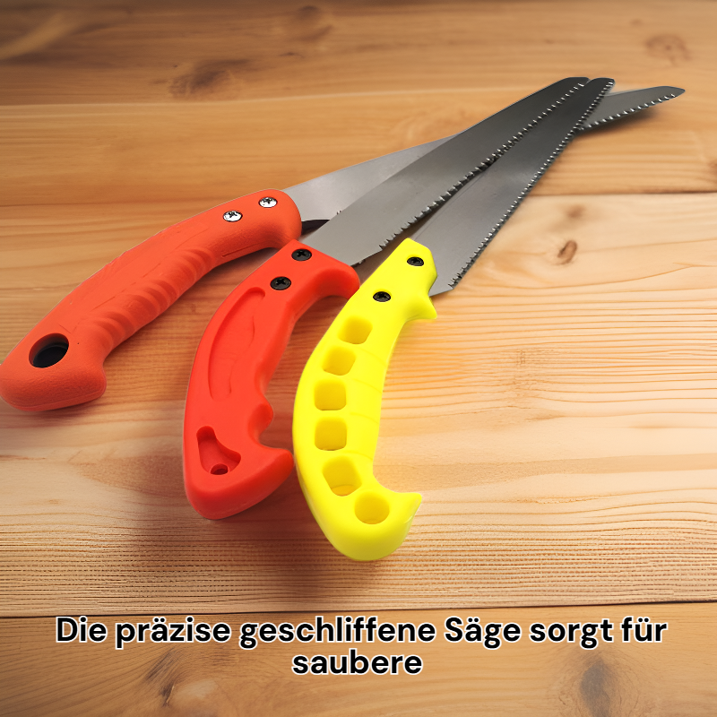 Robustes Haushalts- und Gartensägenwerkzeug in Nahaufnahme