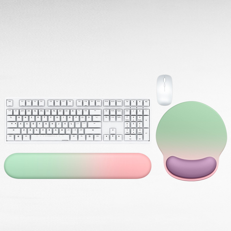 그라데이션 마우스패드 실리콘 손목보호대