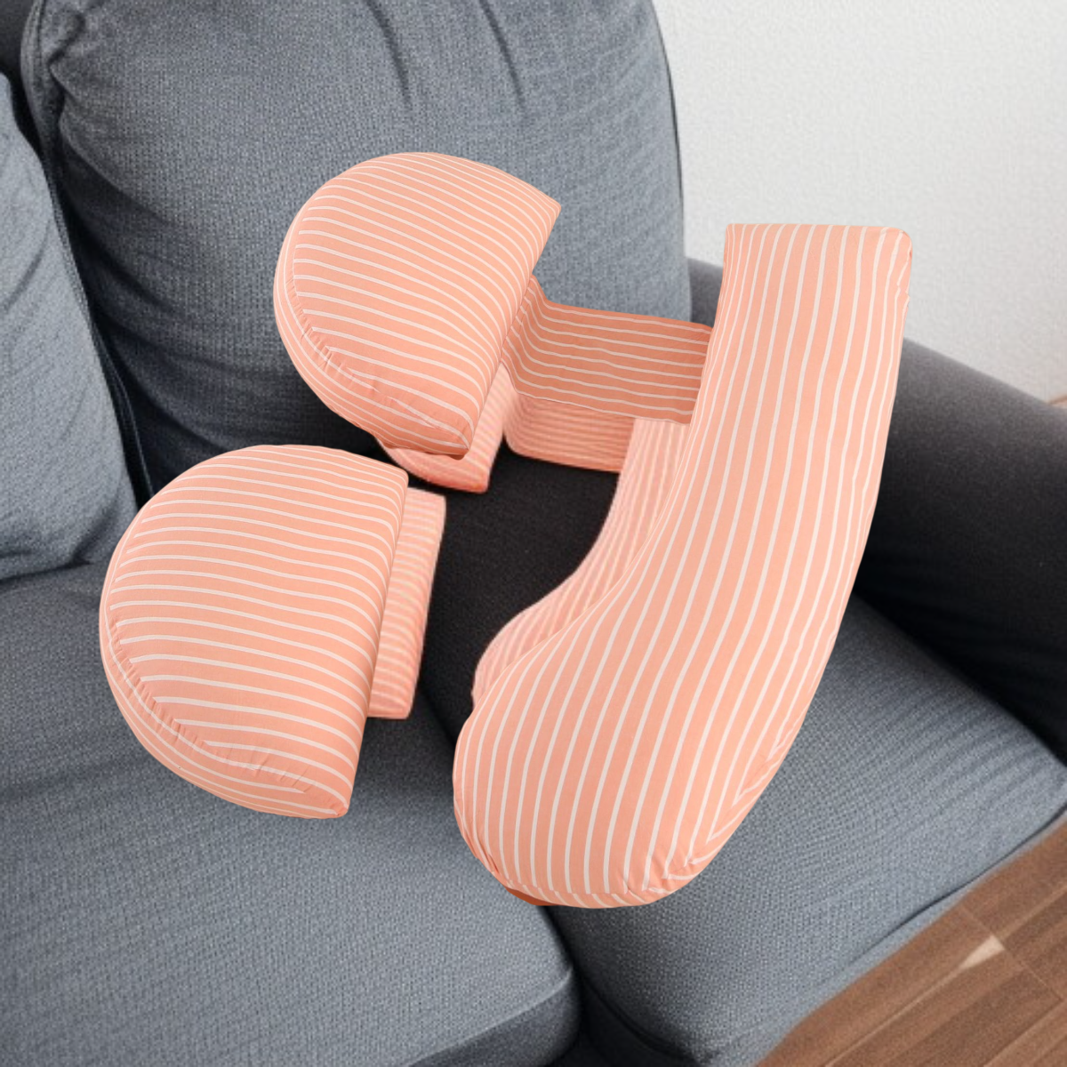 Oreiller latéral ergonomique en forme de U pour femmes enceintes