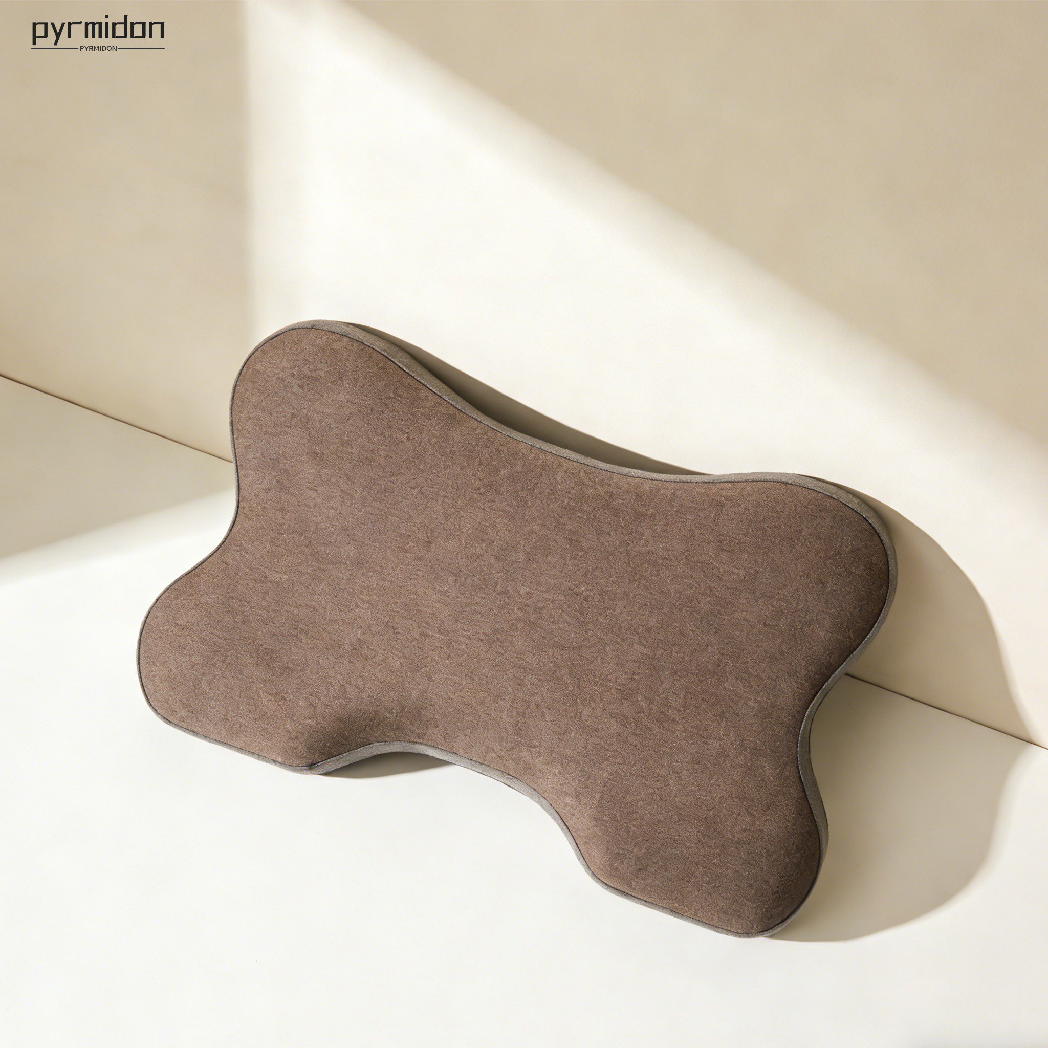 天然蕎麥填充枕頭特寫