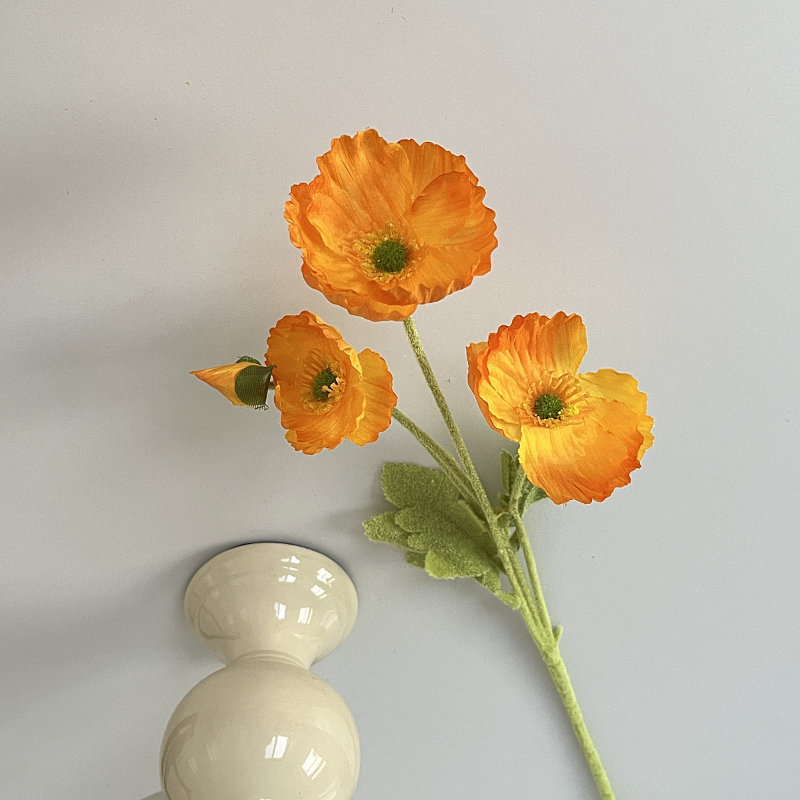 Artificial Poppy Plants