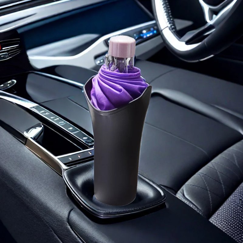 Caja de almacenamiento de paraguas para automóviles