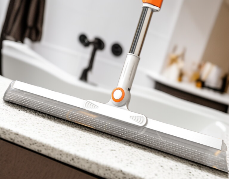 화장실 바닥 청소에 적합한 실리콘 와이퍼