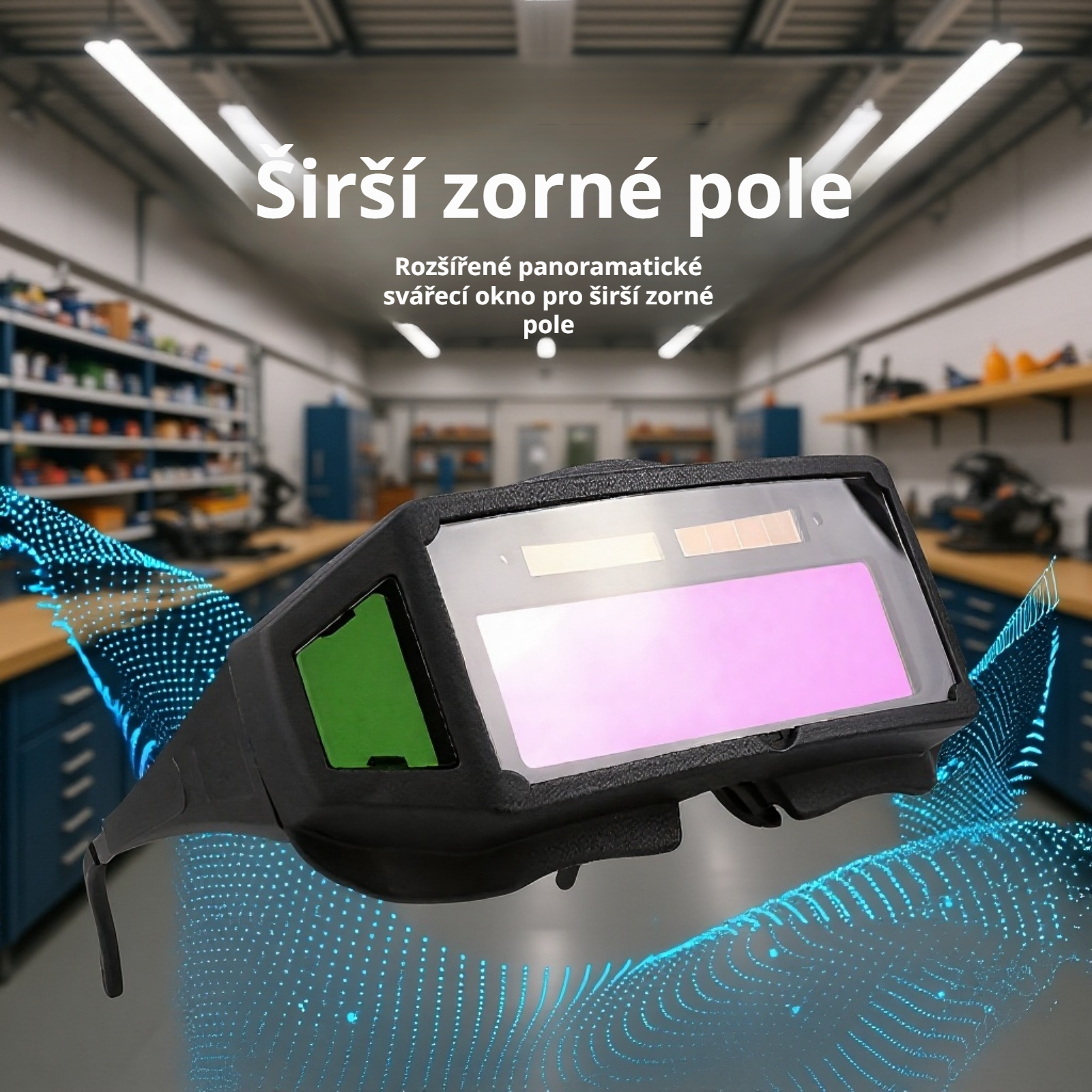 Svářečské brýle s automatickým stmíváním, ochranné brýle na argonové svařování