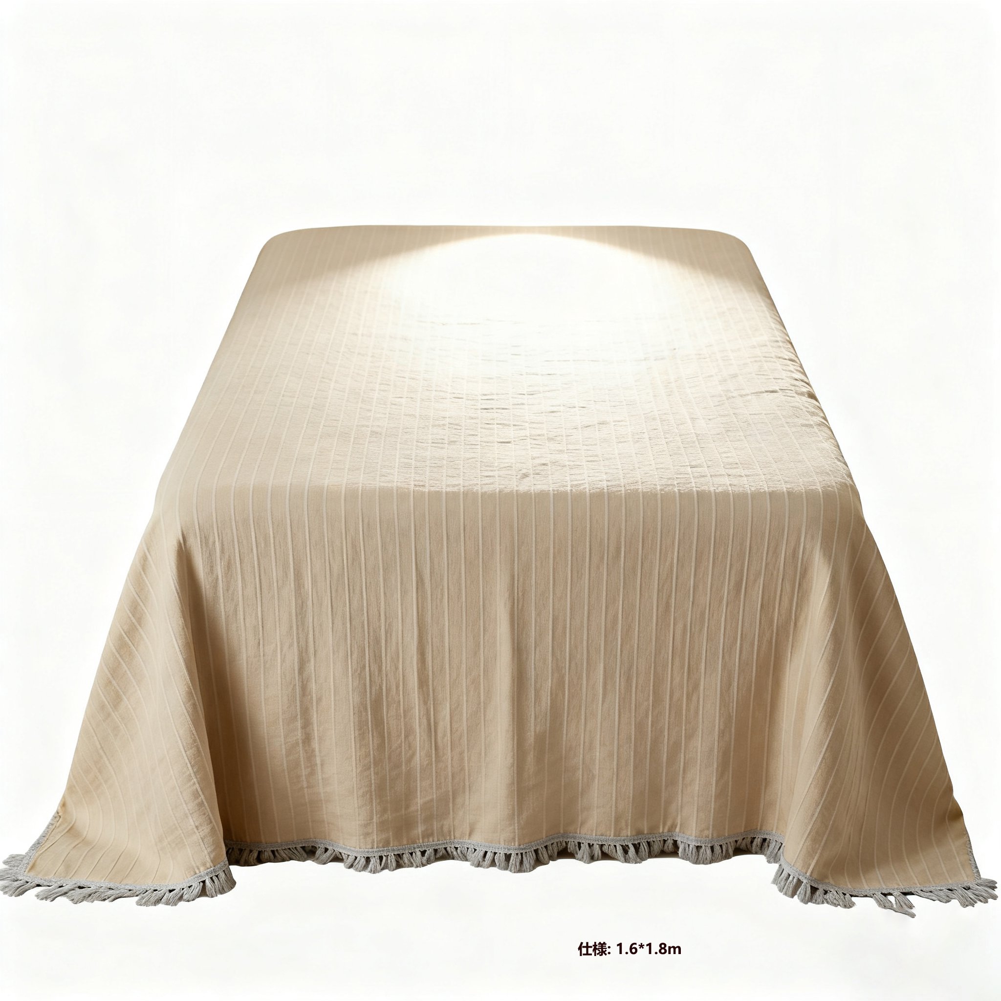 シンプル無地ダイニングテーブルマットの全体写真