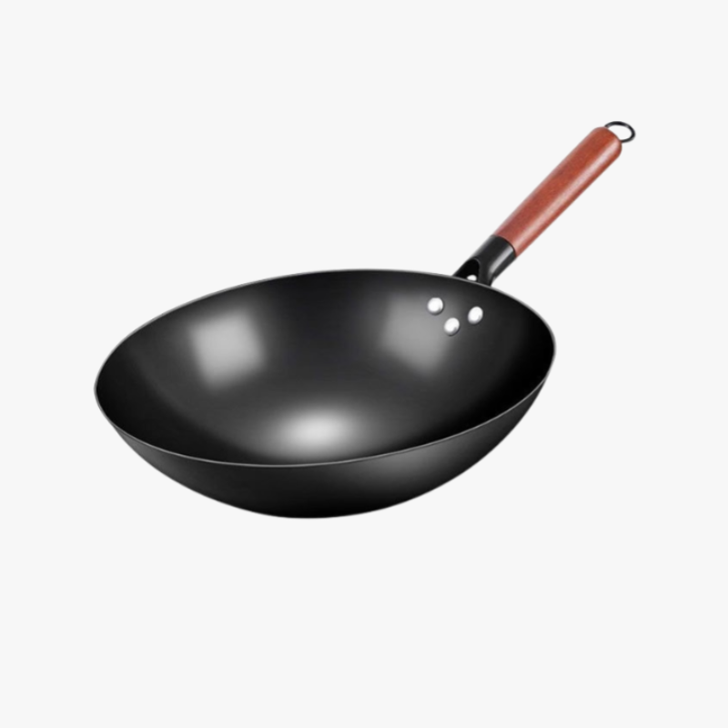 가정용 녹방지 둥근바닥 논스틱냄비 2세대 질화숙철볶음냄비 건강냄비