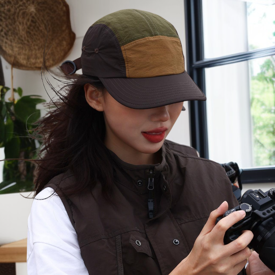 새로운 일본식 여름 햇볕 차단 모자