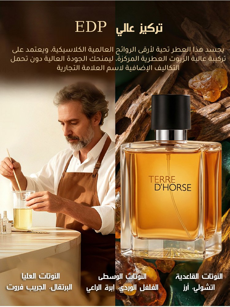 عطر راقي ثقيل رجالي برائحة تدوم طويلا(إطلاق حصري فاخر للشرق الأوسط)