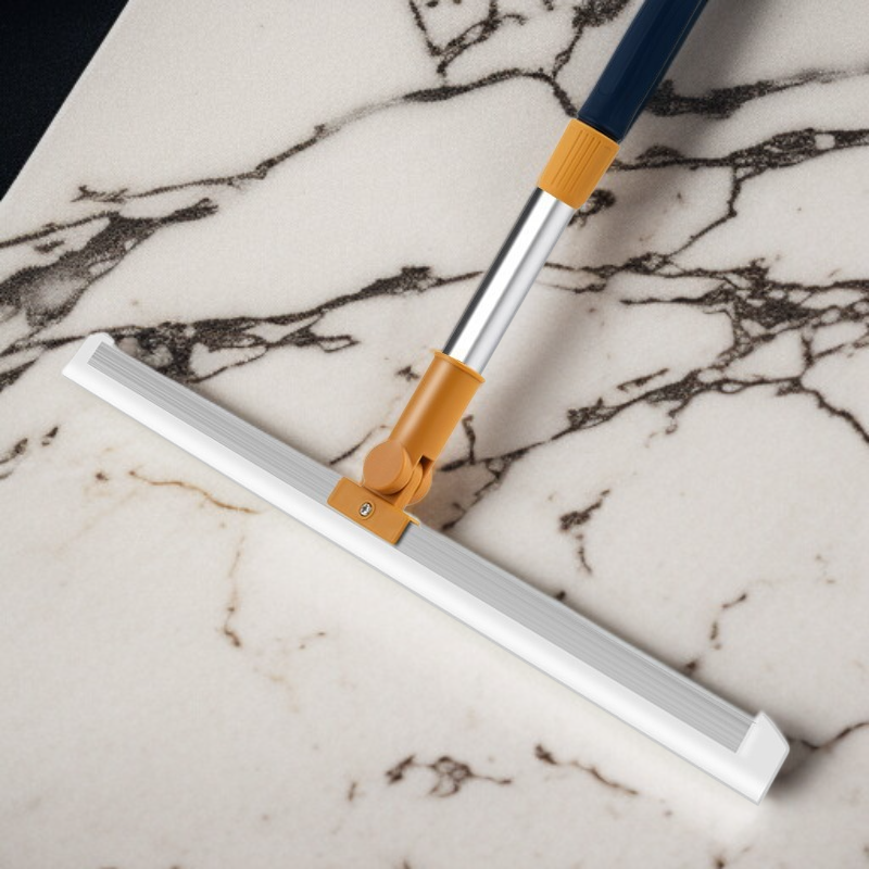 ほこりが出ないシリコン製スクイジーほうき