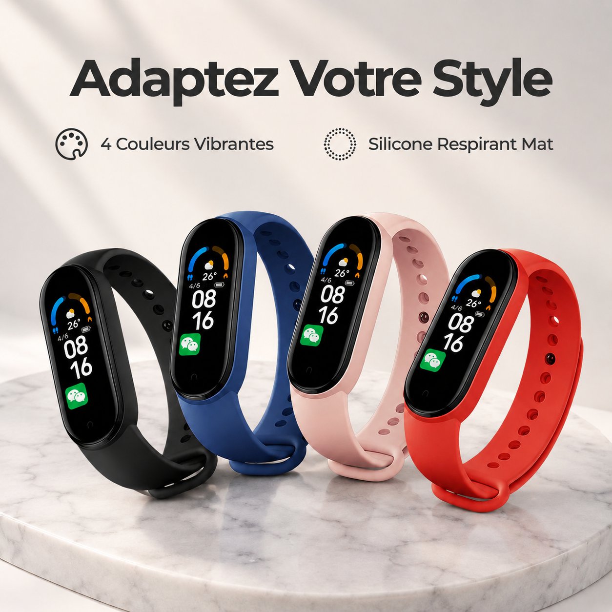 Bracelet de santé multifonction Bluetooth