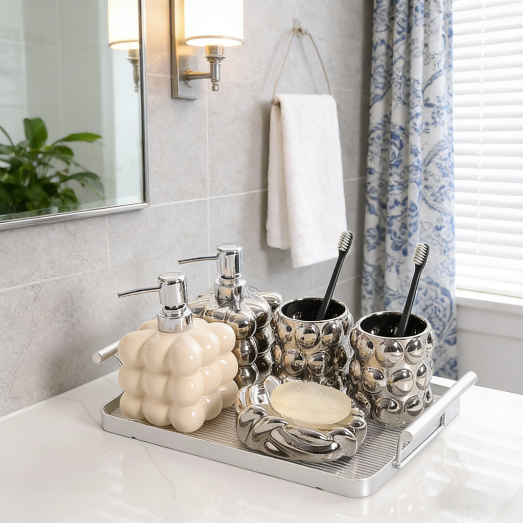 Multi-functional press dispenser bottle