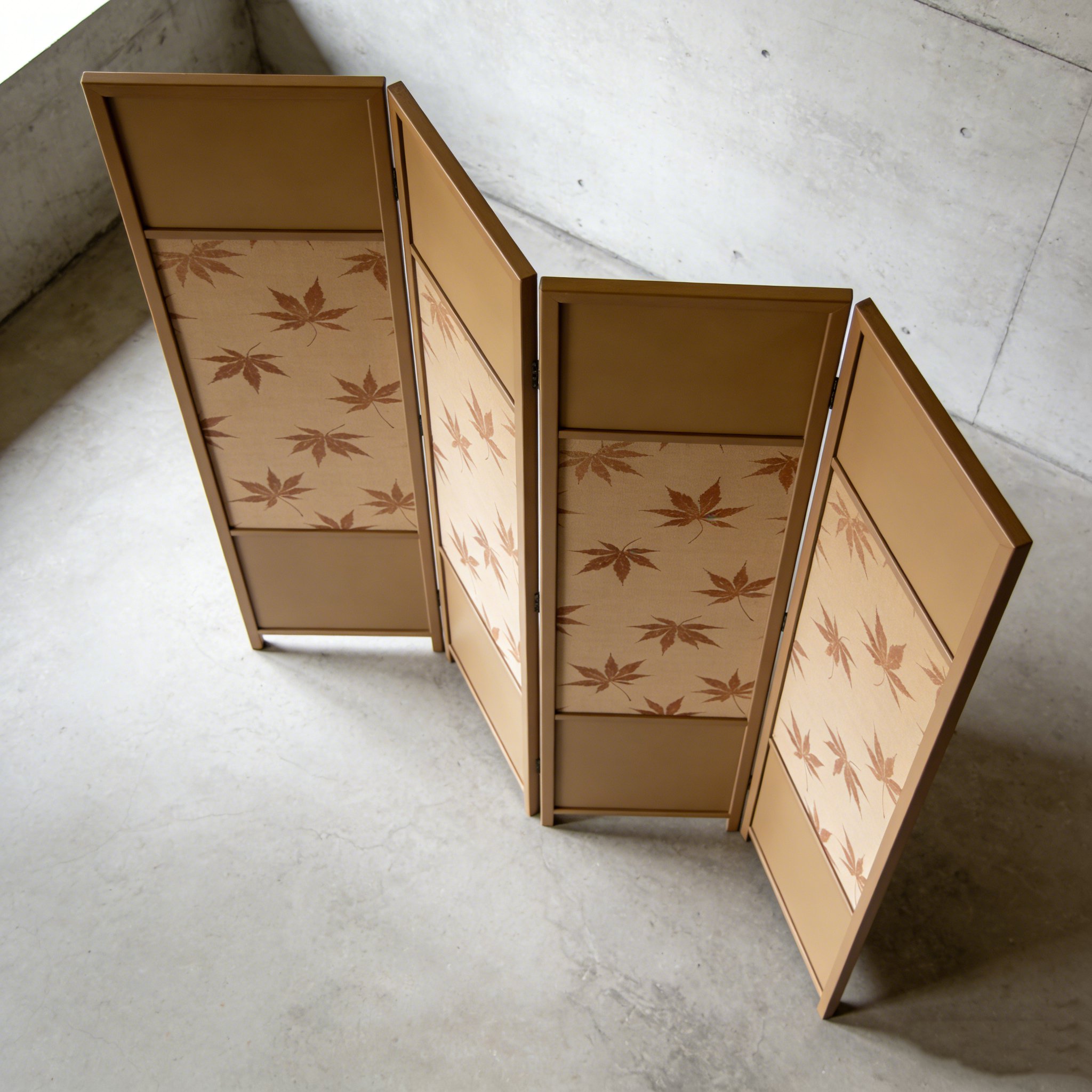  木製パーテーション屏風 