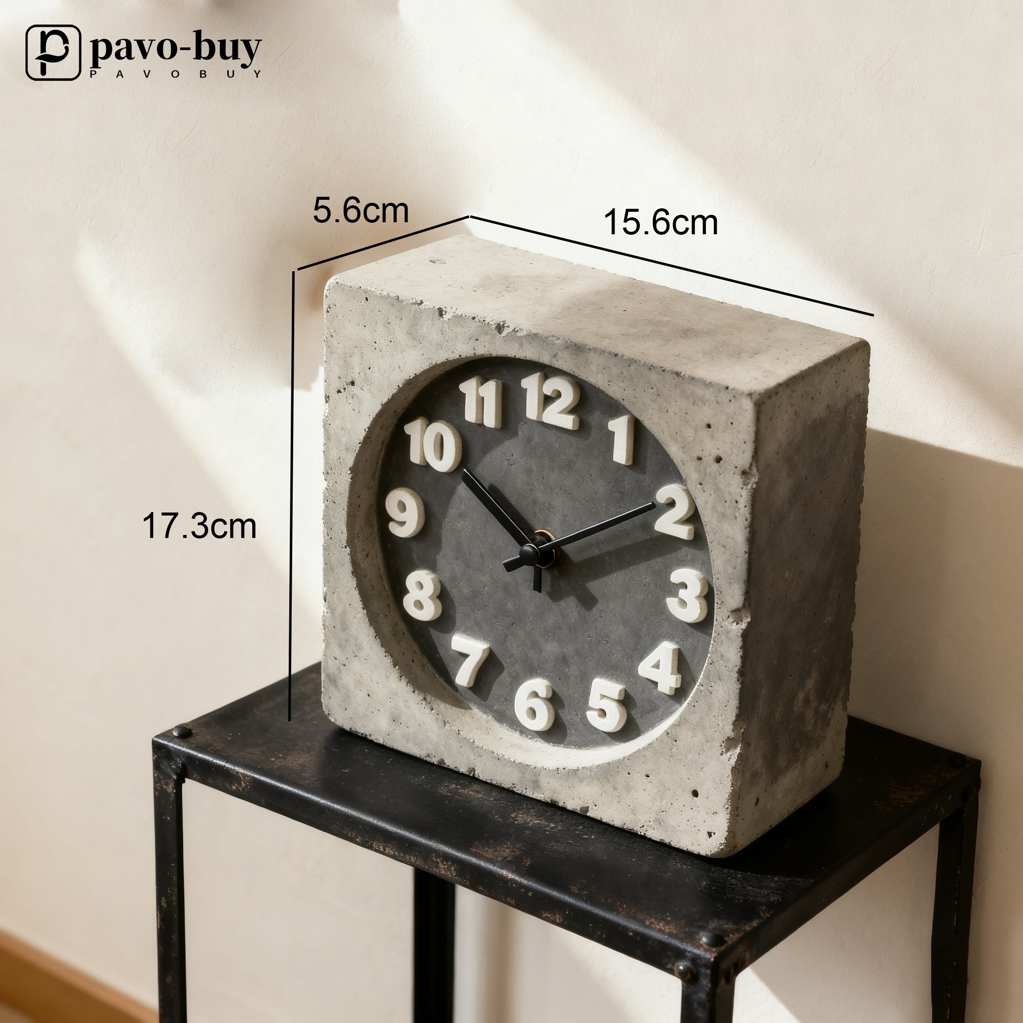 크리에이티브 디자인 시계 소품