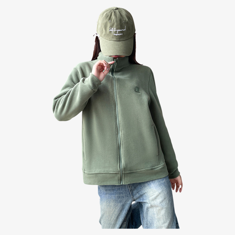 추동 여성 차이나 자수 집업 카디건 도톰 후드 코트