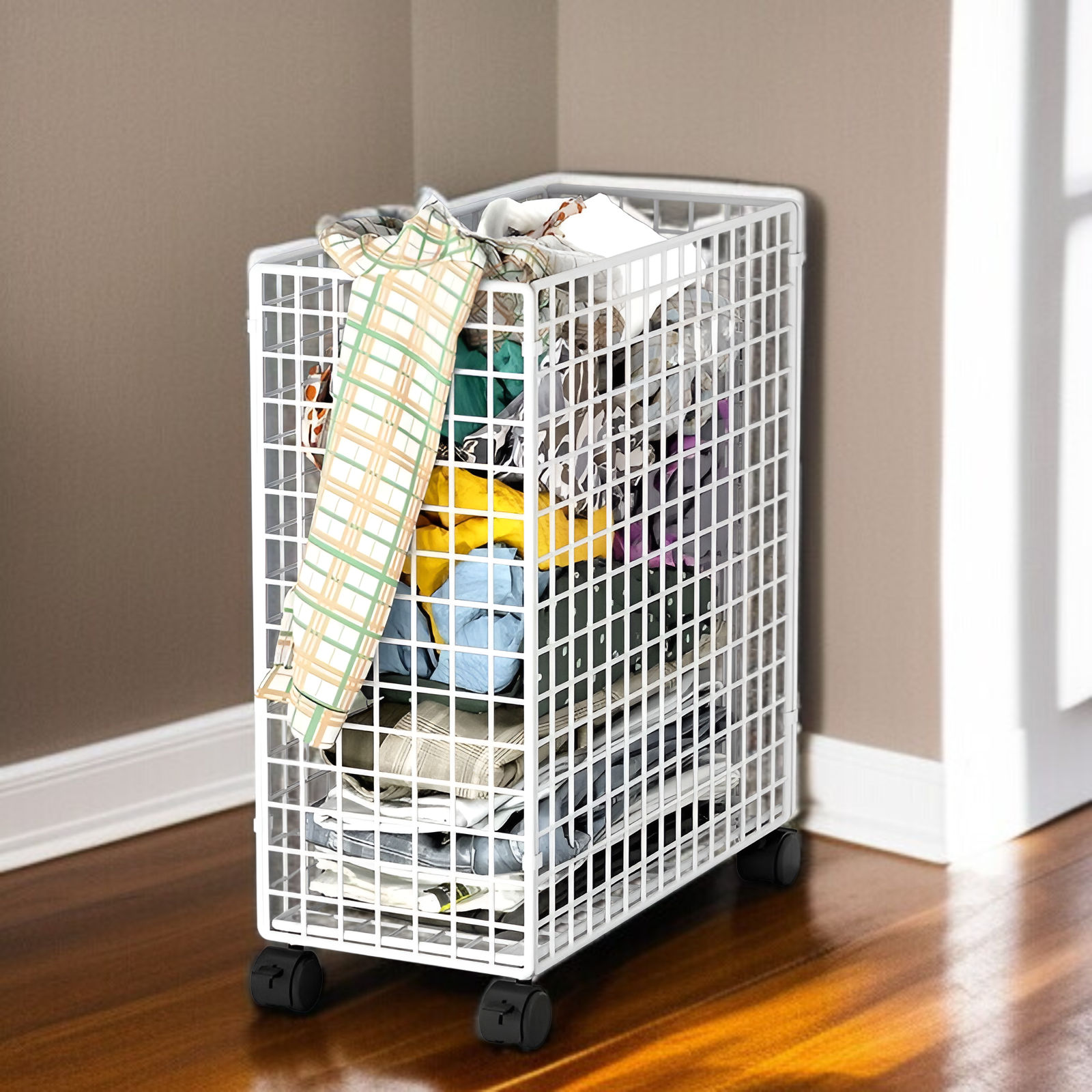 折りたたみ可能な鉄芸汚れかご収納かご