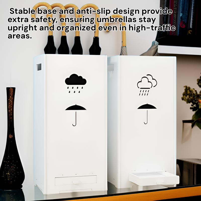 Commercial Long Umbrella Holder, Suitable for Cafeteria Entrance Decor