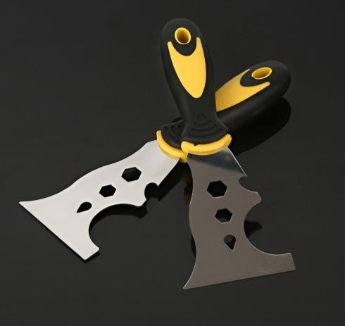 다용도 청소삽 바닥 두꺼운 스크레이퍼 그레이 청소도구 스테인레스 스틸 두꺼운 다용도 청소삽